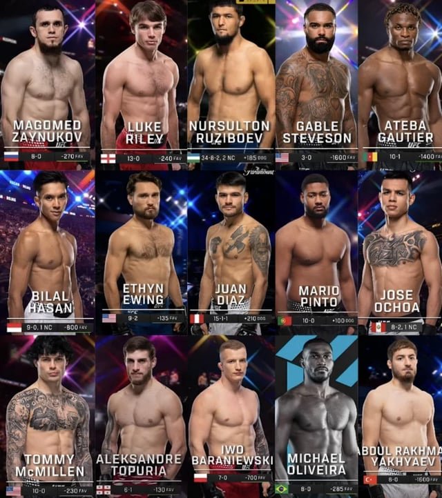 ramayan_69's tweet photo. 🚨 If you had to pick three from the following to become FUTURE UFC CHAMPIONS, who are you betting on? https://t.co/XelLTP4Gvt