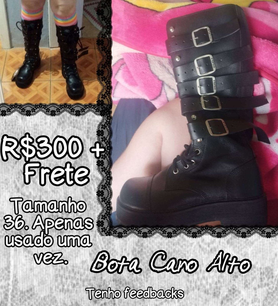 RokuLixo's tweet photo. gentee, um amigo meu tá passando dificuldades e tá vendendo essa bota lindona aqui. quem tiver interesse, dá uma olhadinha lá pra ajudar ele 🥺

https://t.co/MjHTVCsRf1 https://t.co/6XJyQu7Iw7