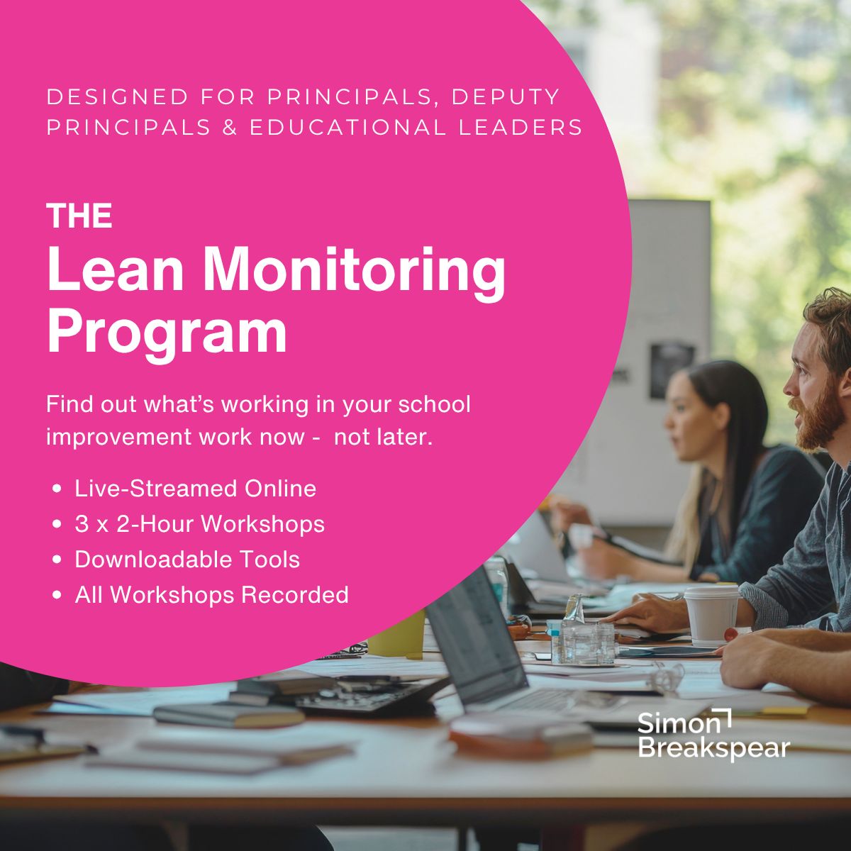 SimonBreakspear's tweet photo. π’ Registrations are open for the Lean Monitoring Program.
A 12-week program for leadership teams who want to know that their work is on track. Starts 16 February 2027.
Join here π https://t.co/cBRq7fhGwB
#LeanMonitoring #SchoolLeadership https://t.co/jXjpuneR7K