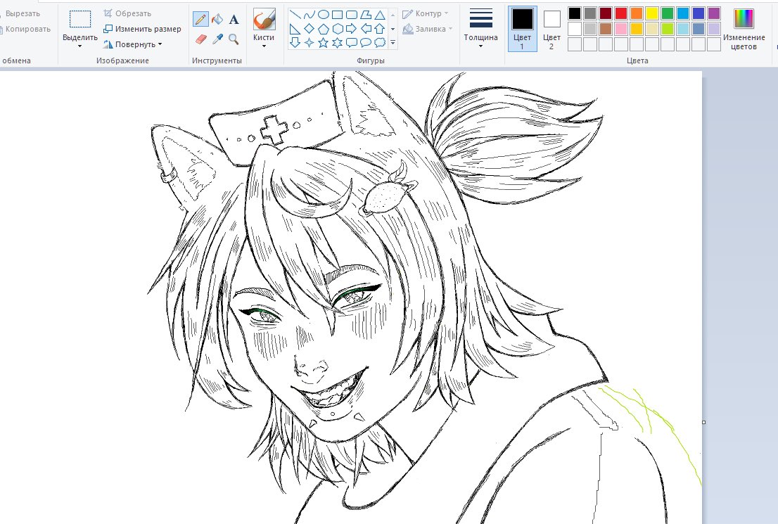 OO48BA's tweet photo. [wip] another sketch of mine made in ms paint...

#artmoots #smallartist #rkgk #mspaint #sketch #sketchdump #wip #artistsontwitter https://t.co/WrSsaun7gB