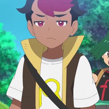 Shadechu_N's tweet photo. Roy and Liko having the same expressions when they're irritated by UltDot (?) People say that Soulmate usually have similar gestures and habits, independently of how different they might look at first~ 👀

#anipoke #pokemonHorizons #anipoke https://t.co/17y2g6aCIJ