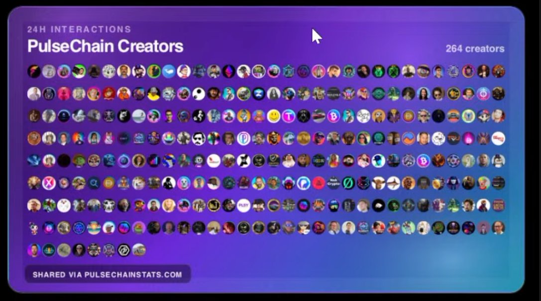 yourfriendSOMMI's tweet photo. ❤️💛💚💙

264 content creators are covering PulseChain.

It's undervalued. https://t.co/YWjTLUrYKP