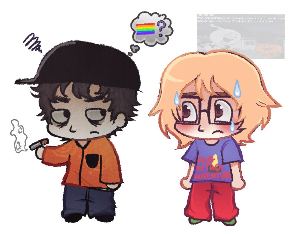 anyaloopsy's tweet photo. crackship maybe #kevinspencer #factattackadventures https://t.co/YUjhqXnrEq