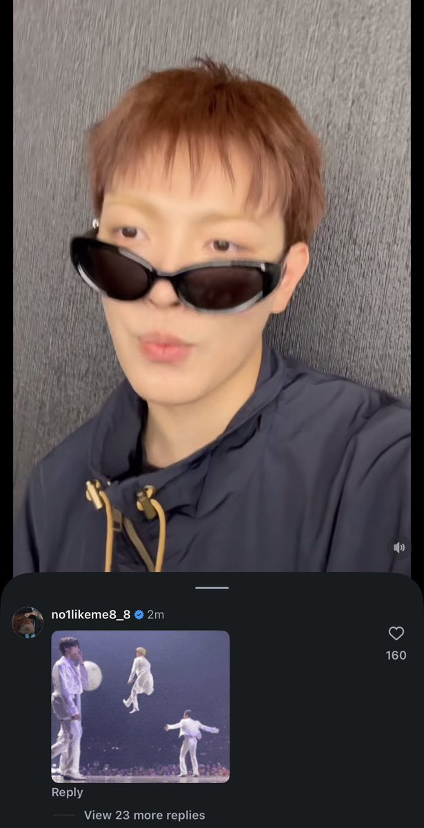 hoongsblush's tweet photo. hongjoong's comment on the EDC post 😭😭 please.. https://t.co/YSexdst97f