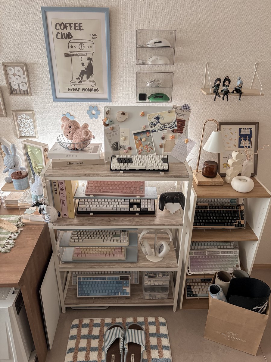 s_ena8's tweet photo. 7畳の趣味詰め込み部屋🕊️

今日は試行錯誤の結果、
スタバのアールグレイティーラテ☕︎
再現できたよ🪻 ♡*｡ﾟ https://t.co/lMzPBU0wrv