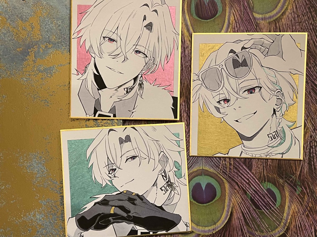 AnaTorah's tweet photo. The acrylic paint turned out well!   

#Aventurine | #HonkaiStarRaill https://t.co/aKDvb2L7fM