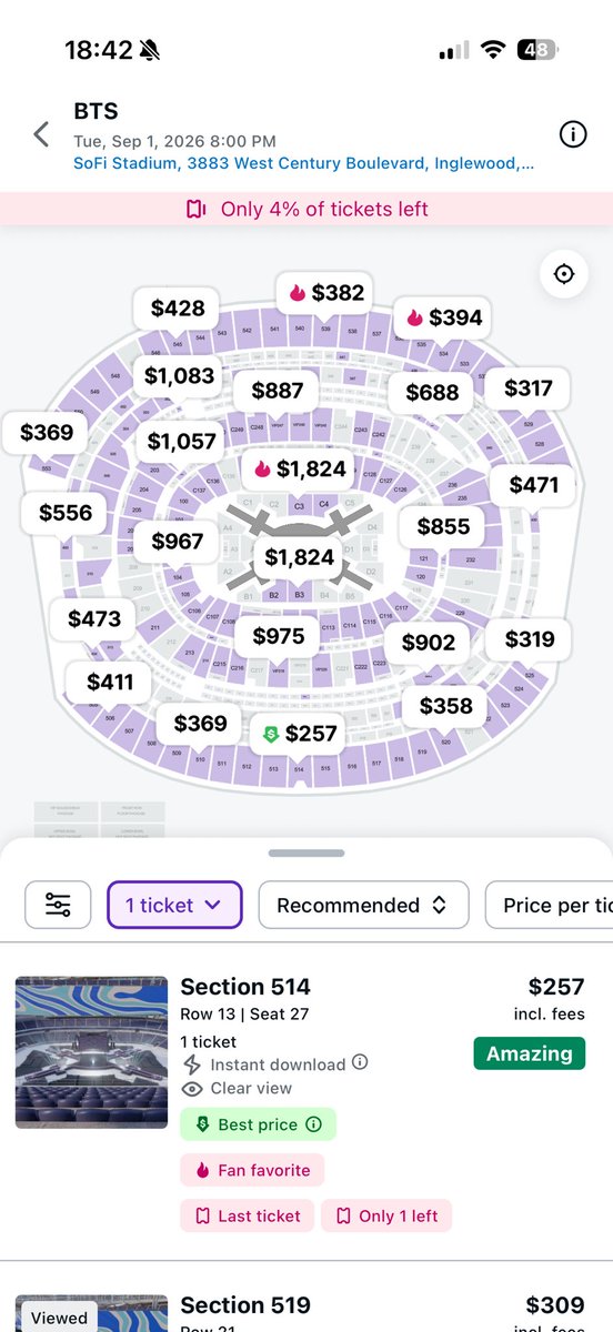 hugpjs's tweet photo. the ticket prices are crazy LIKE ???????? u guys need a lobotomy im serious https://t.co/2WvFy6Drgy