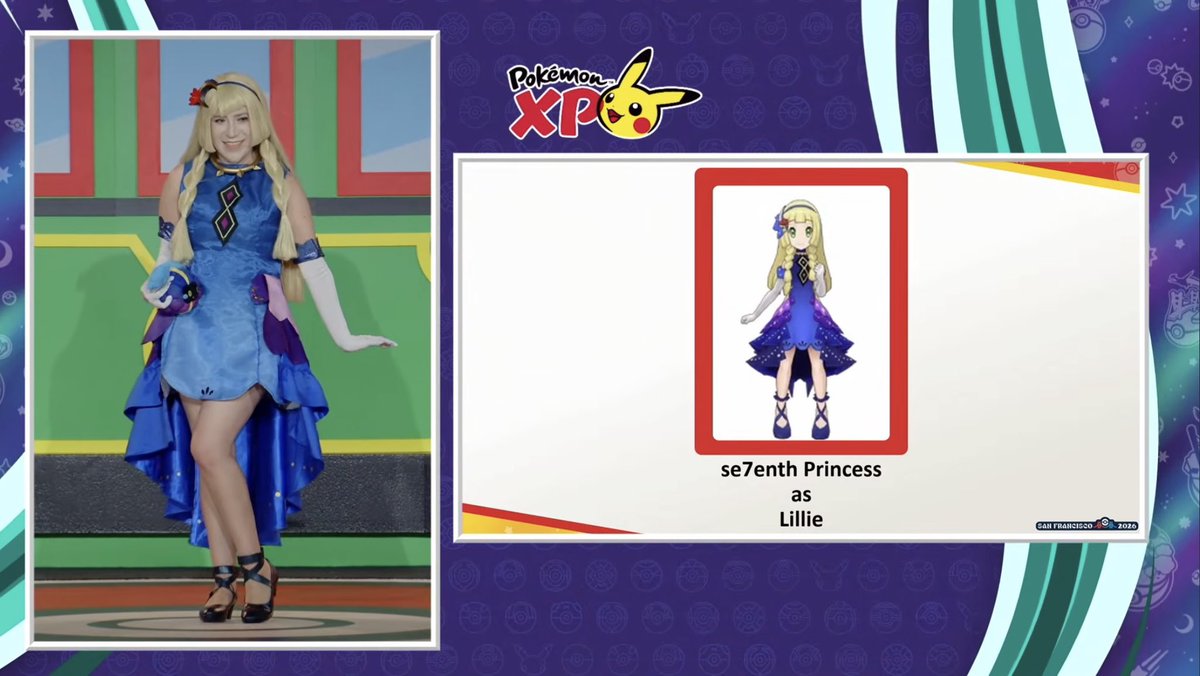 sE7eNthprincess's tweet photo. uhuhuuuu~ I debuted Masters EX Lillie this weekend @ the Cosplay Showcase!! 

Chuckling @ the Pokemon events PR team being NERDS and realizing that my social handle is a Kingdom Hearts reference, so I was told to truncate it lolol https://t.co/Etbfu3zgIH