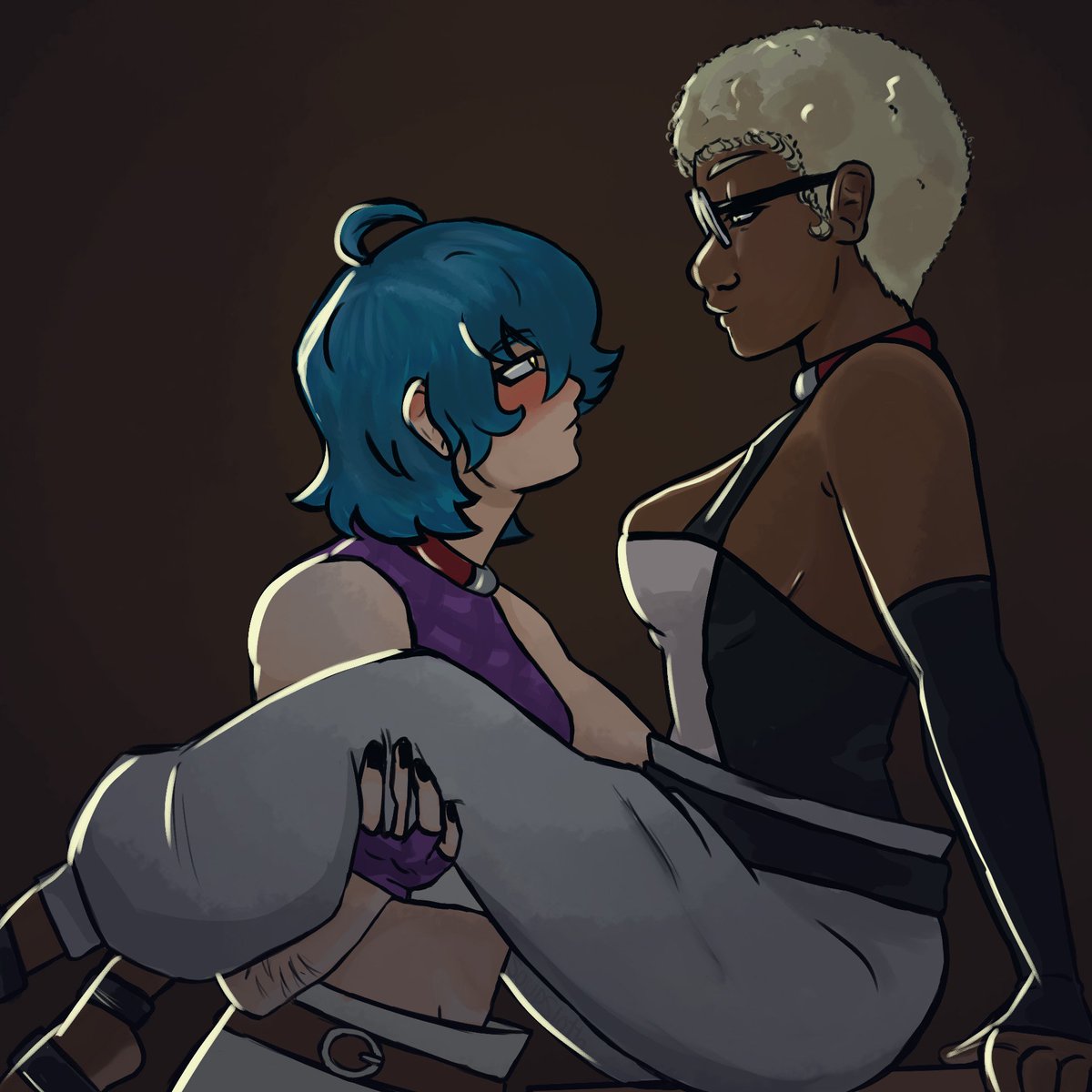 S0upsloth's tweet photo. Lets breaking to see the hot receptionist! #semthoni #Semiu #cthoni #gachiart https://t.co/GyV2Y2uJ0A