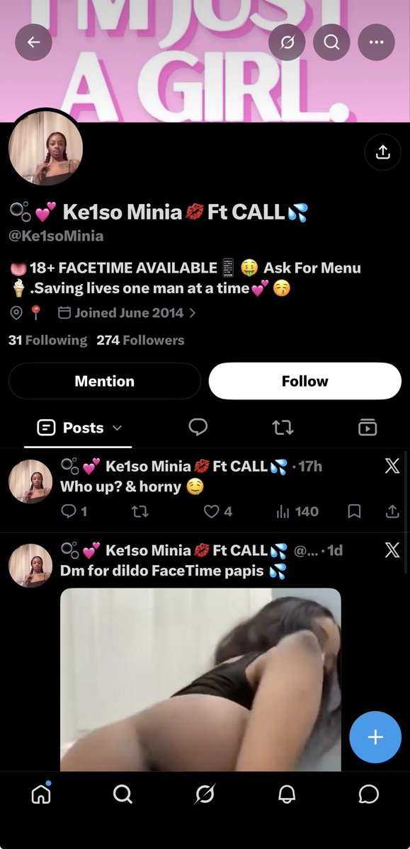 Devilbiggestopp's tweet photo. This scammer got the nerve to say I’m Just A Girl. 😂 No !!! U just a man behind the screen trying to trick another man ‼️‼️‼️‼️ #facetime https://t.co/BMT3ljoMCz