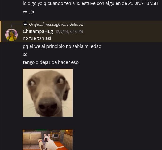ElRichConCrocs's tweet photo. Nunca le preguntes a chinampa por qué sigue sin responder a el tema de su edad https://t.co/1O5Pz6QF8Z