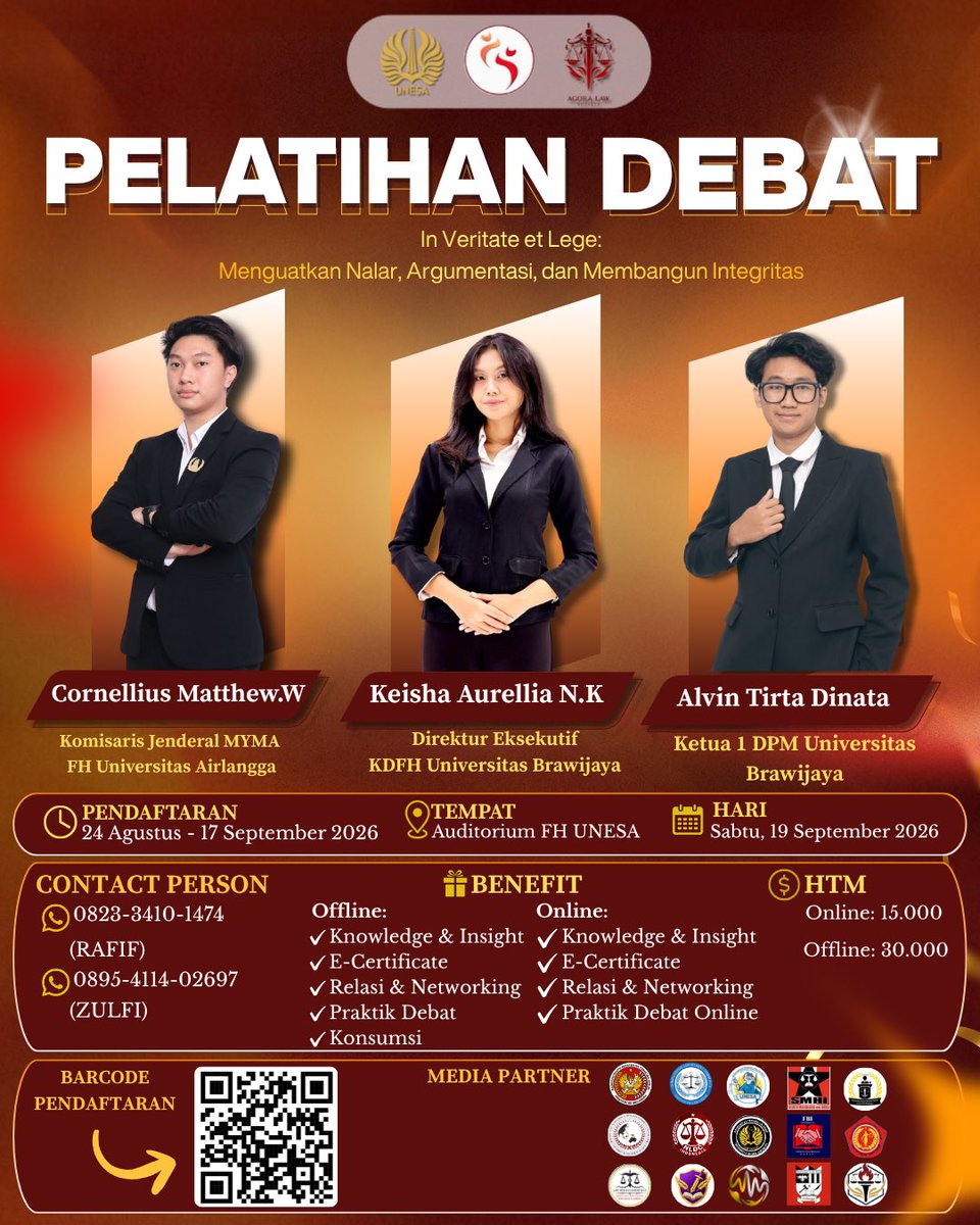 jumbohereeee's tweet photo. guyss yukk ikutan dan ramaikan progam Pelatihan Debat ini. Pematerinya joss jiss semu dengan banyak prestasi di bidang debat pastinyaaa. Yokk daftarr!! Info di ig:sealsfhunesa_
#fh #unesa #unair #ub #surabaya #ubaya #uinsa #upn #upnvjt #untag #ui #undip https://t.co/vr82v8EBiL