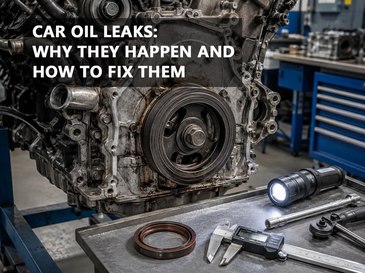 kodaoilseal's tweet photo. Explore common car oil‑leak triggers, systematic diagnostic workflows and seal repair best practices. Learn why new oil seals still leak & how to address root‑cause failures.
#oilseal #oring #seals #KODA #caroilleak
Full article:https://t.co/vJId5sMQSI https://t.co/0gvdfT5pLq