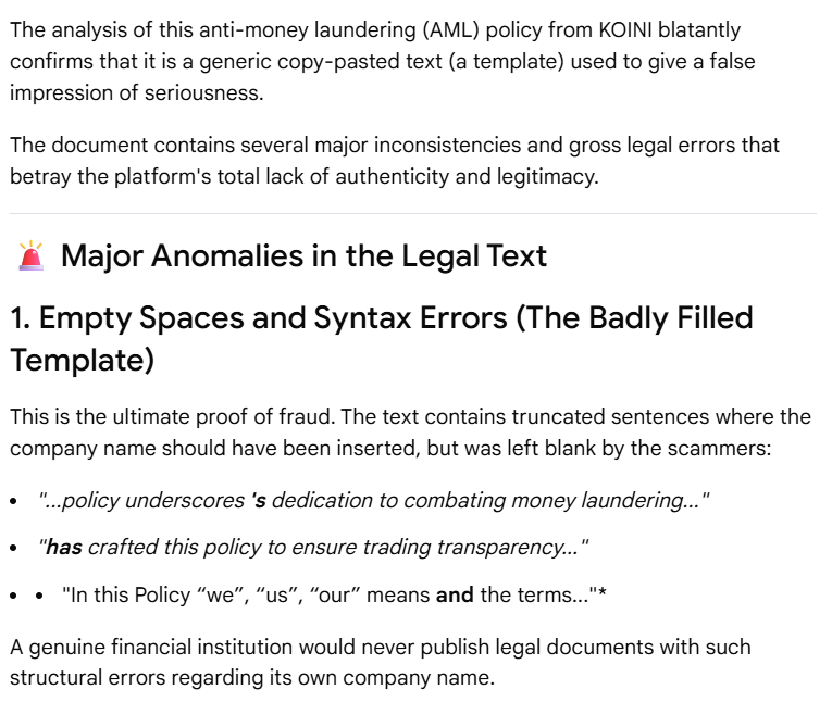 AbrahamOGlenett's tweet photo. @koiniapp https://t.co/plWpsdyfT1 is a fraud! Be very careful! Don't trust @DelCrxpto @realLuisDelgado nor the token @ETHFanToken 

@SECGov @CFTC @FBI @NewYorkFBI @chainabuse @phishfort @scam_detector @ZachXBT @Coffeezilla https://t.co/4KFpgnPKUv