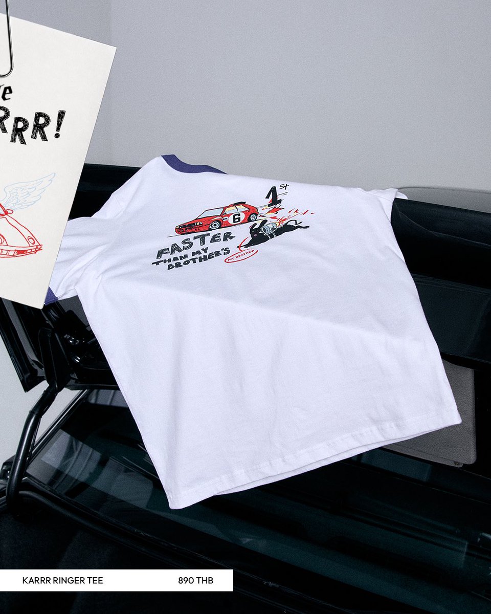 DIVINEByGemini's tweet photo. Divine Karrr !

DROP 2

🏎️ SEE YOU ON 4-5-6 SEPTEMBER 2026
🚙 GEMINI ART-VENTURE CONCERT 🎨
🚗 BITEC LIVE

◾️ Karrr Ringer Tee
Black with Red trim
Cotton Slub 
S / M / L / XL / XXL / XXXL

◾️ Karrr Ringer Tee
White with Blue trim
Cotton 100%
S / M / L / XL / XXL / XXXL

◾️ Bubblegum Pink Karrr Long Sleeve Tee 
Cotton Slub
S / M / L / XL 

◾️ White Karrr Long Sleeve Tee
Cotton Slub
S / M / L / XL

#GeminiConcert
#DivineKarrr
#DivineOfficial