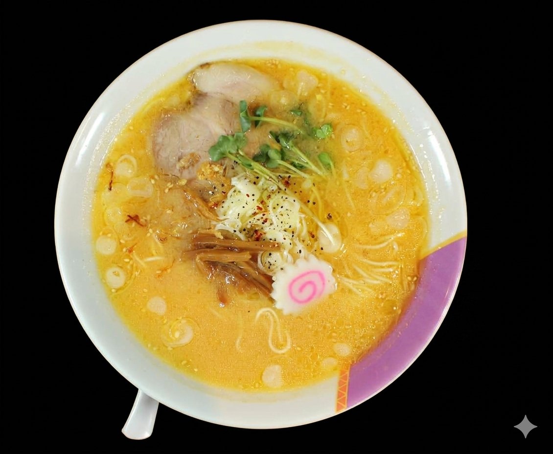 koriyamajoho's tweet photo. 郡山ブラックもやさしい味噌もあり。「昼ふろや」さん　@FryKimu 
かなり極細麺が良い感じ。 https://t.co/S4C8MgTmYA