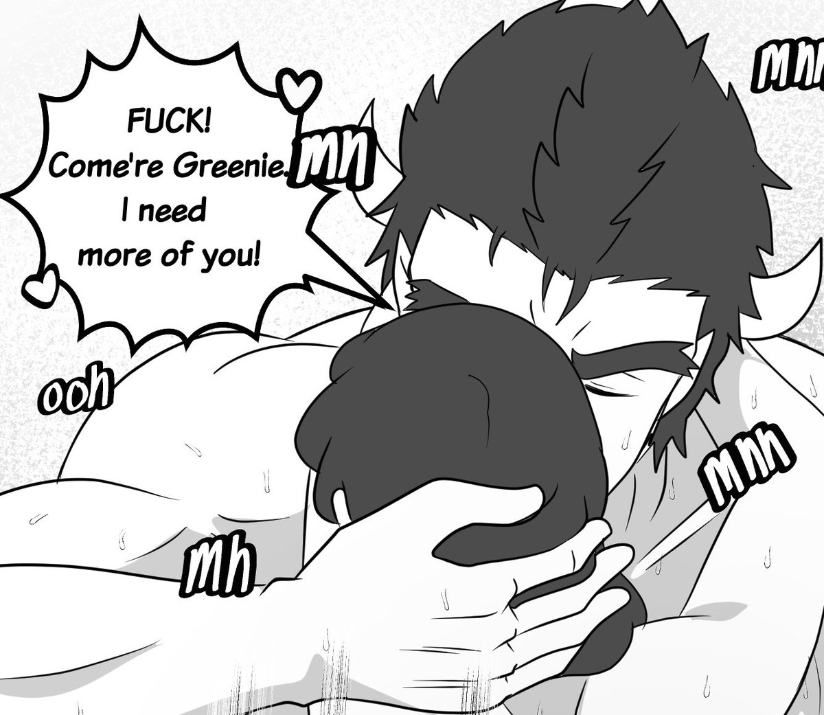 Rena_Raiden's tweet photo. Sneak peek of my latest doujinshi -Bowuigi Rub a Dub Tub. Pg 7. You want the full page it’s on my 🅿️atreon. 

The comic is almost done 
#bowuigi 
#bowserxluigi
#humanbowser https://t.co/mKuevfySUy