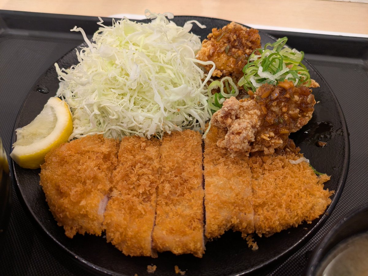 gentasiken's tweet photo. 夜勤明けで松のやにしちゃった https://t.co/9jOajElptm
