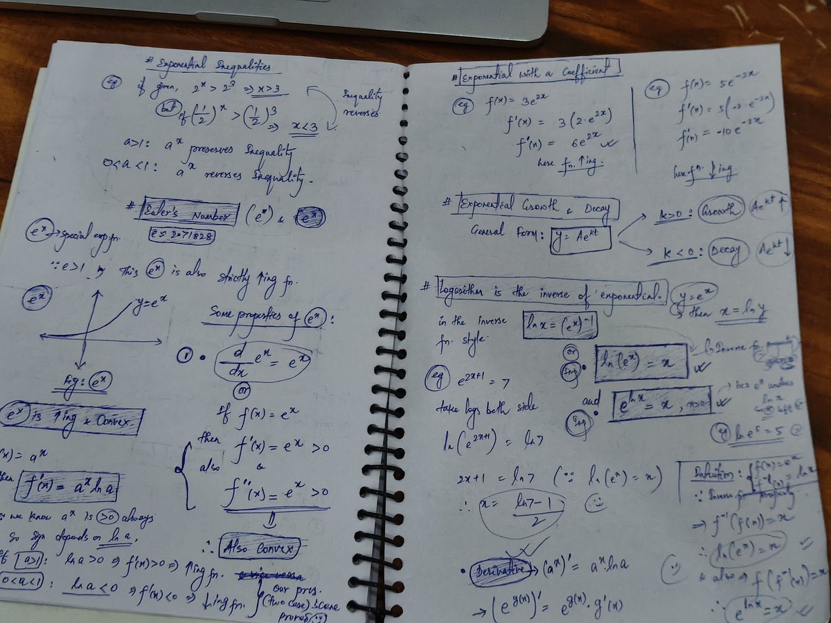 whyvesh's tweet photo. Inverse fn, Exponential fn, Monotonicity done ;

Another all night session.
#iitjamecon #iitjamprep #mme #iitjammaths https://t.co/RFcMYFkJeJ
