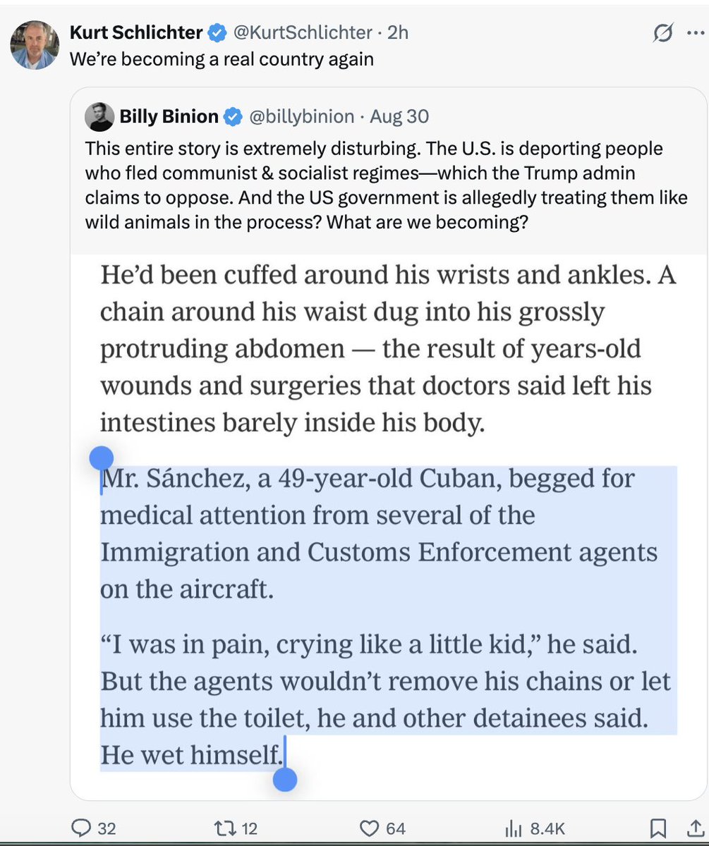 CathyYoung63's tweet photo. It's really impossible to overstate how vile and ghoulish these people are. 

This is straight-up fascism, yes, but even fascism doesn't always come with this kind of open exultation in human suffering. https://t.co/aQ0hSeBhO0