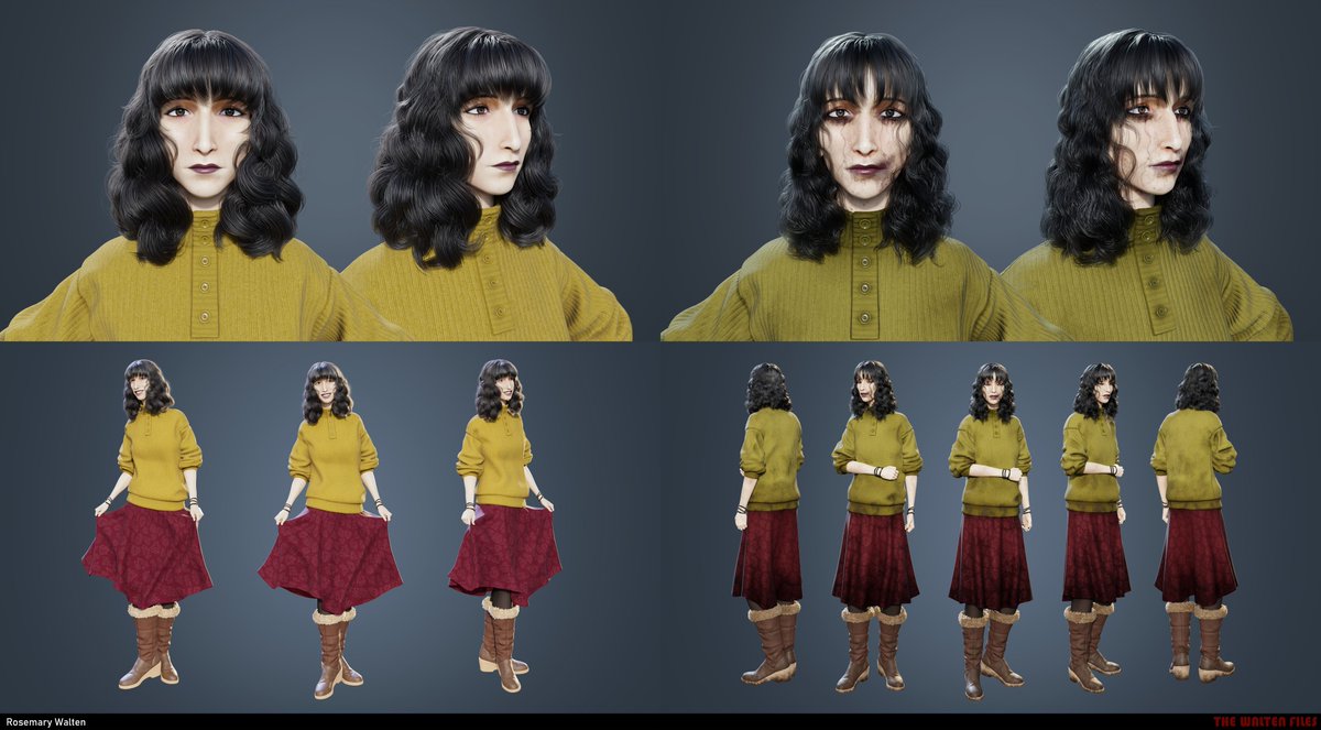 Froz___0's tweet photo. oh and heres a proper showcase of rosemary's model

#thewaltenfiles https://t.co/TONX6PFRmQ