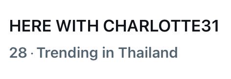 chaachaalov's tweet photo. Charlotte’s KW on trend 🫶🏻

PRECIOUS TIME CHARLOTTE01 
#CharlotteAustin #ชาล็อตออสติน 
@itscharlotty https://t.co/OjFBlvimOC