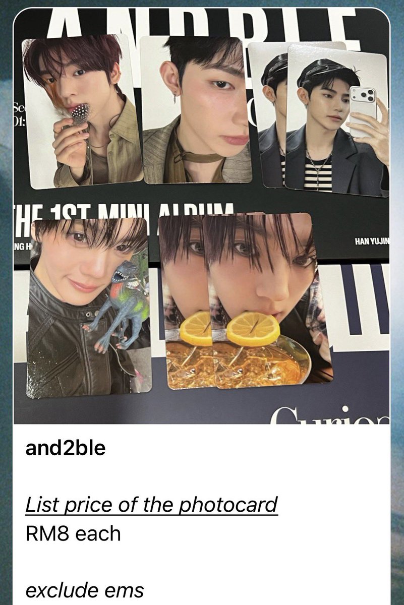 sherrylaa_'s tweet photo. if any ๐ฒ๐พ interested to purchase #and2ble photocard from ๐ฐ๐ท, may contact me via dm ๐ฅฐ
or join my channel telegram :)
#pasarand2ble and2ble https://t.co/Pn7MOmsTB3