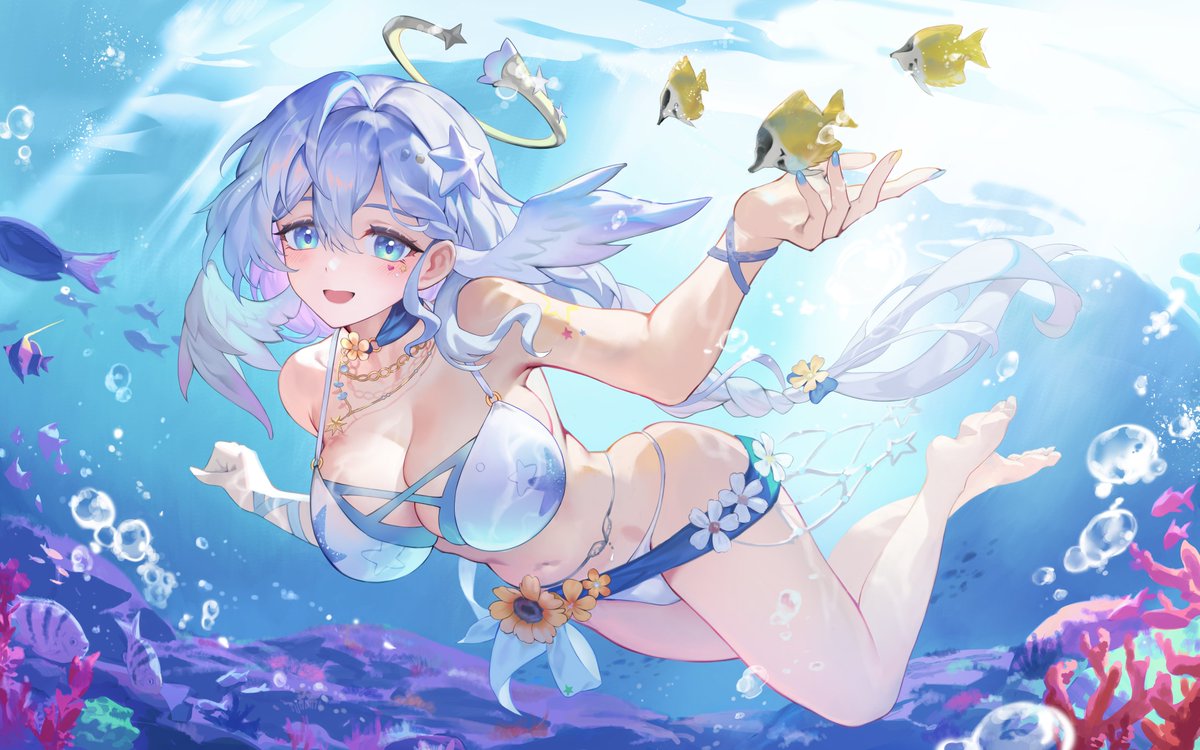 Luvents3's tweet photo. Robin🎤
#HonkaiStarRail #崩壊スターレイル #ロビン・夏空の歌 https://t.co/Hj7lHtCwn6