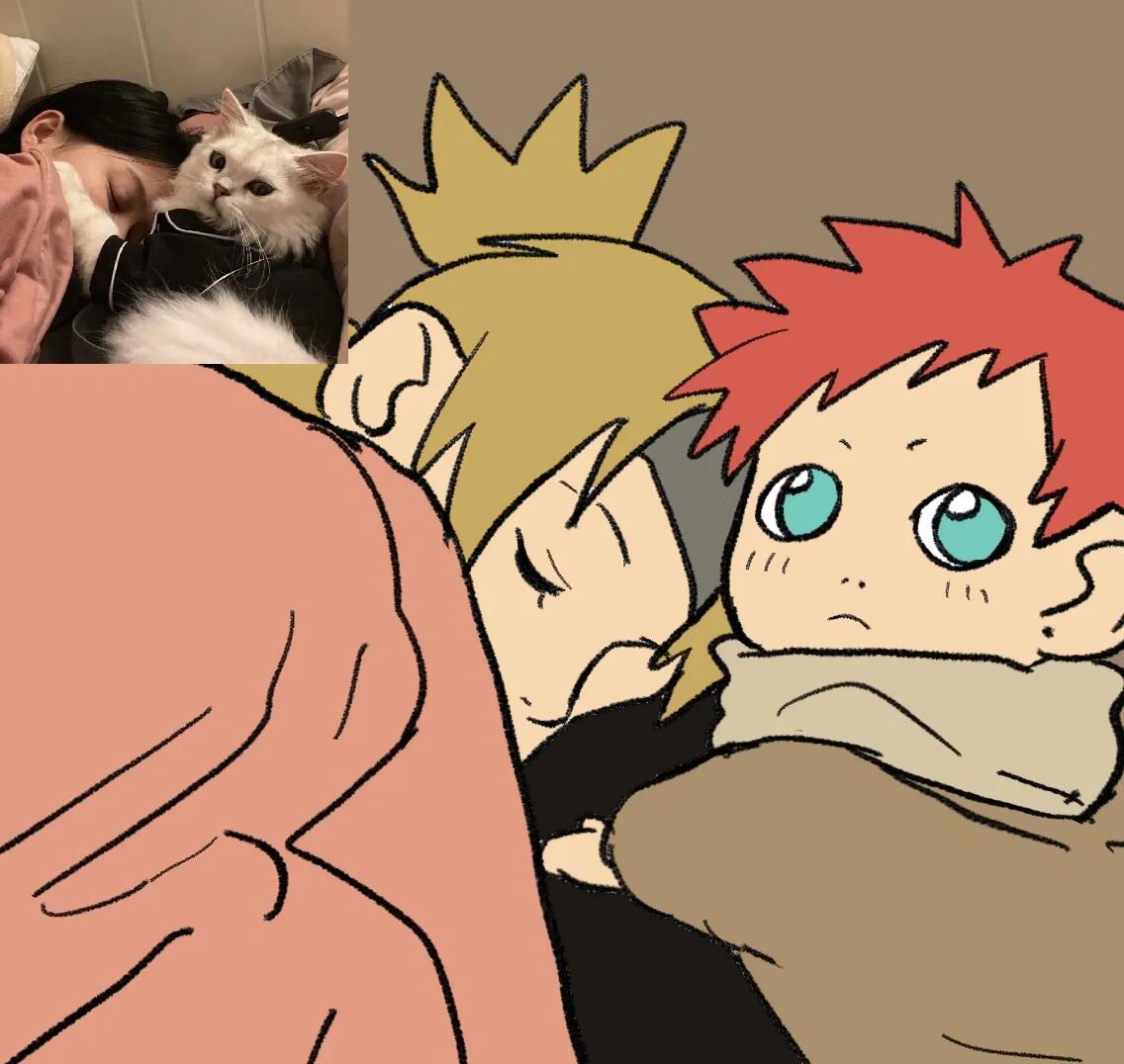 aidvote's tweet photo. 愛羅猫猫
#我爱罗 #火影忍者 #Gaara #NARUTO #NarutoFanart #fanart https://t.co/JBSN22aVuq