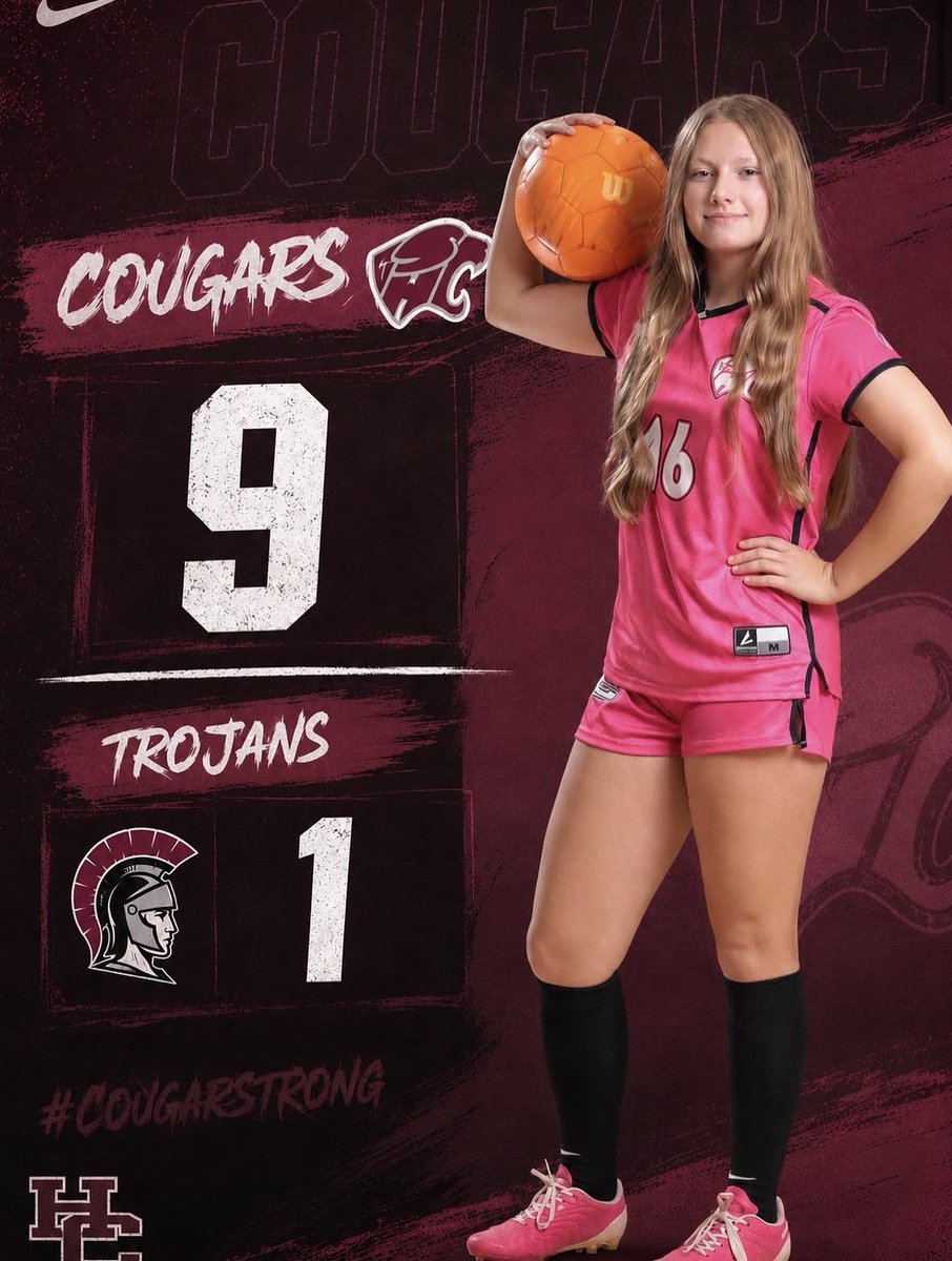 CougsSports's tweet photo. Congrats to Holy Cross Girls Soccer (@louladies) on their 9-1 win over Region opponent Southern. Cougar goals were scored by Kramer (5), Minor (1st career goal), Yu, Witt, and Smith! The Cougs will be back in action tomorrow at home vs. Fairdale at 6 pm. #GoCougs #CROSSisBOSS https://t.co/TY4DToWufL