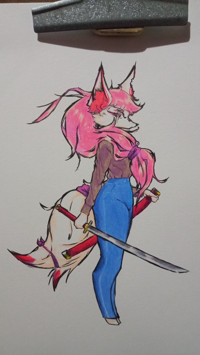 C4fe_cat's tweet photo. Desenhei a Kimiko mais uma vez :3c #Fortnite  #FortniteArtwork https://t.co/DSubdNRAij