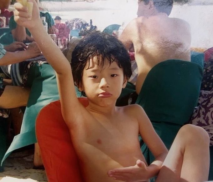 w00hearts's tweet photo. his hair reminds me so much about this specific baby pic of him 🤏🏼🤏🏼 https://t.co/hStIQeo2Hi