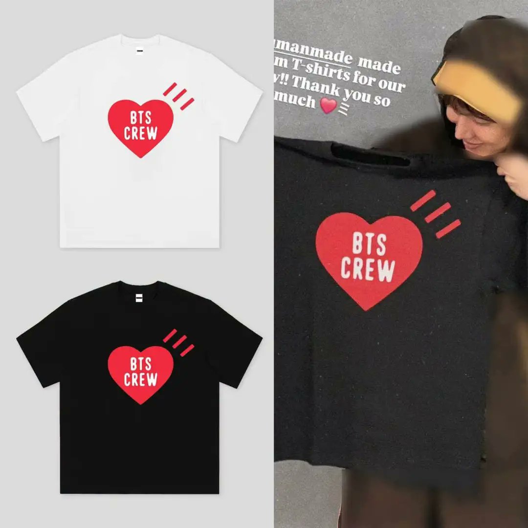 GustavoGuto00's tweet photo. BTS Crew Shirt 😍🥳
Sizes: S-3XL
Send us a message to order 🥰 https://t.co/K2bo4jyJGL