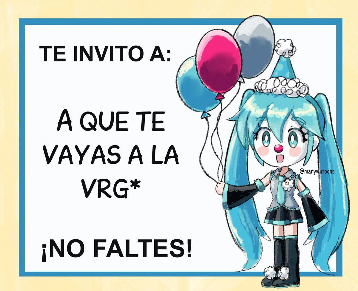 marywutoons's tweet photo. Hoy se festeja el cumpleaños de la diva virtual❤️ https://t.co/AoFbuoqkat