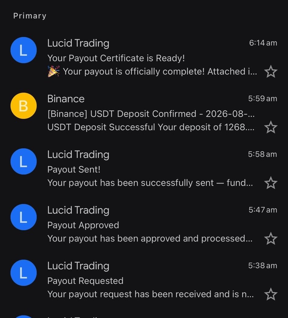 kapil1822's tweet photo. #Lucid #Payout https://t.co/7FtKzXhXoH