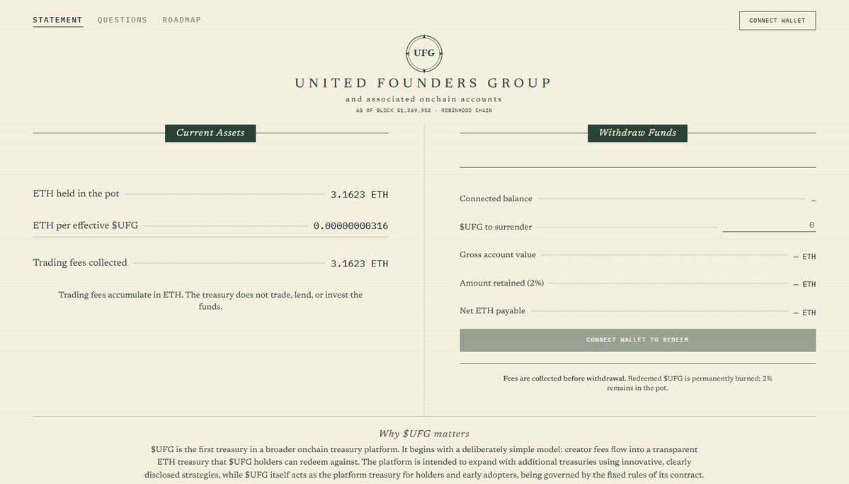 UFGDefi's tweet photo. Over 3 ETH in the POT :O 

Ready for holders to redeem... at their pro-rate share. 

But remember... the more you wait, the more ETH per token you shall receive when you withdraw!! 

$UFG https://t.co/bR0iwES6HK