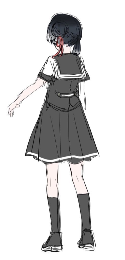 tuyusan_24's tweet photo. #oc #illustration  #イラスト  #一次創作 
ちとせちゃんができるまでその2 https://t.co/kg1Oubvmag
