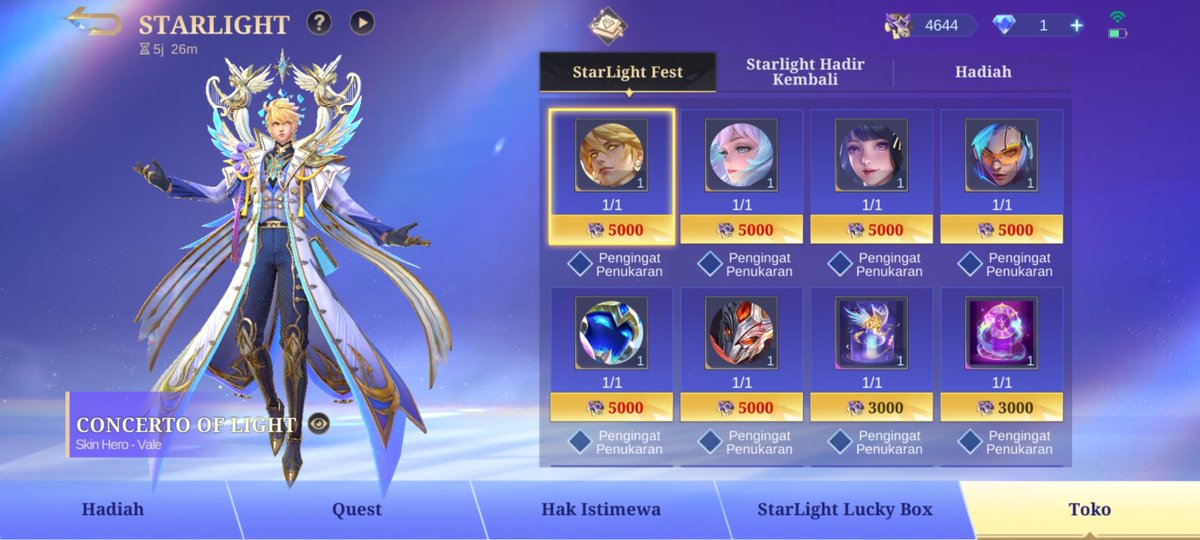 dim_rm3's tweet photo. Wts akun mobile legend

Harga 450.000
- login via montoon
- detail lain bisa dm aja
- 1 akun ada 2 server normal
- masih ada starlight card 1. Bisa buat bulan ini dan ambil starlight skin yang 5k
- masih bisa nego tipis yaa
- user mm mage

wts jual akun mobile legend https://t.co/PhIrh0Gc77