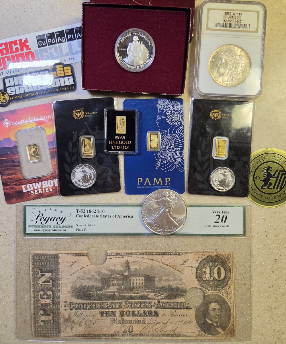 Armymompatriot's tweet photo. Mail Call x 3 Whatnot Shows
🙏Thank You @SilverDegen @Summit_Metals 
Great Shows With Great People + Having Fun Securing My Future..😉 https://t.co/mjMqfy172L