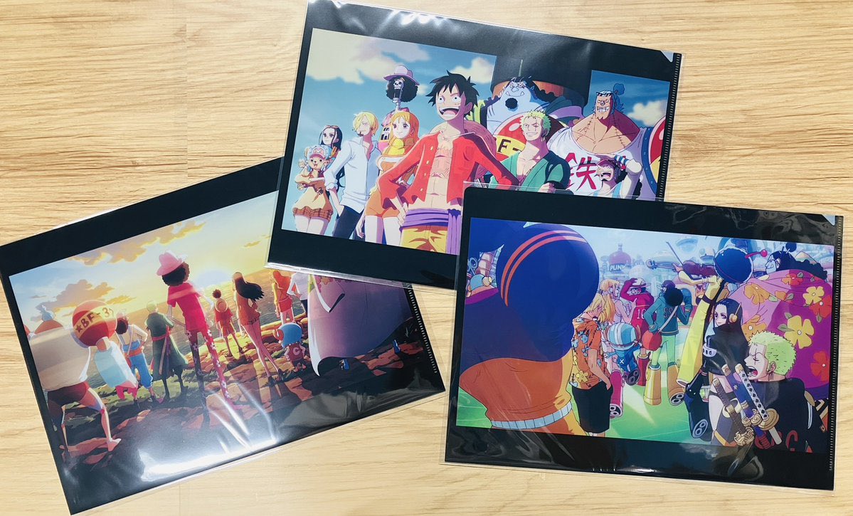 麦わらストア ワンピース ONE PIECE カラフルクリアファイル ONE PIECE 麦わらストア 池袋店 on X: 
