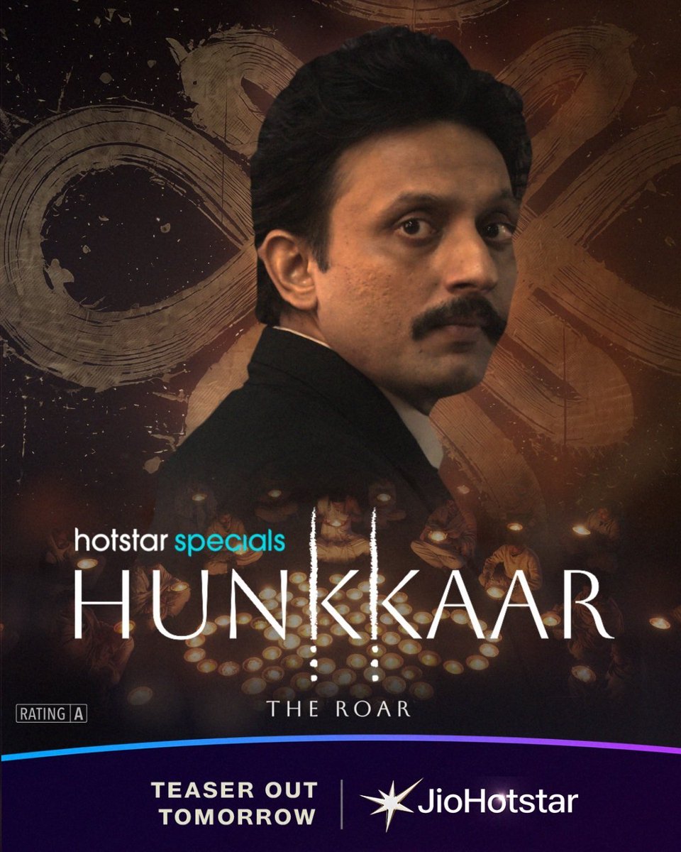 Binged_'s tweet photo. New series coming up on @JioHotstar
#Hunkkar teaser will be coming today https://t.co/kS5gAJUwPB