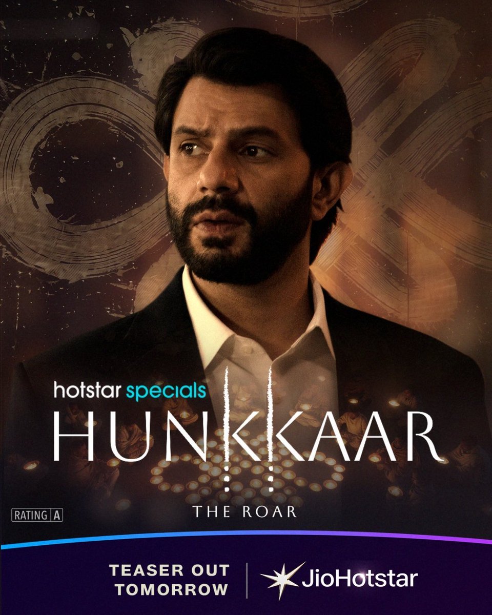 Binged_'s tweet photo. New series coming up on @JioHotstar
#Hunkkar teaser will be coming today https://t.co/kS5gAJUwPB