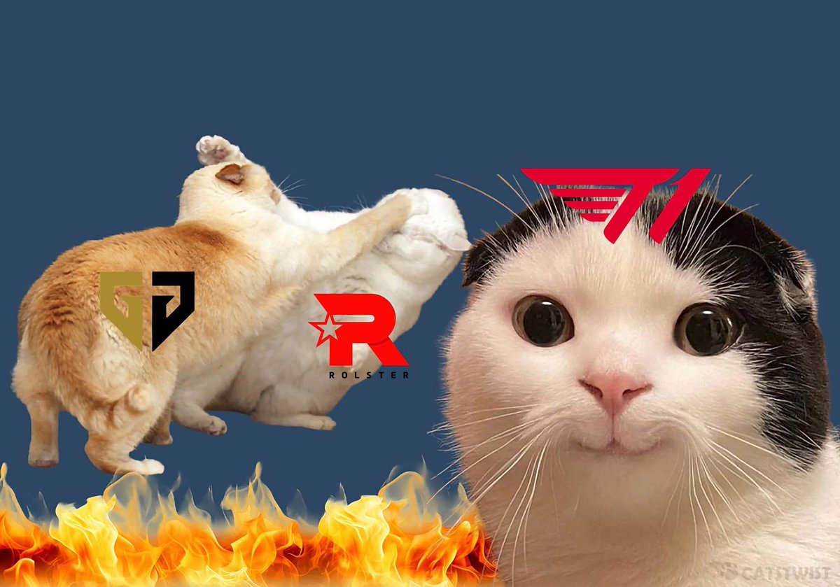 DucViet73872's tweet photo. This afternoon, all GEN needs to do is win, and T1 will officially secure their spot at Worlds. https://t.co/qyl8UWQlLg