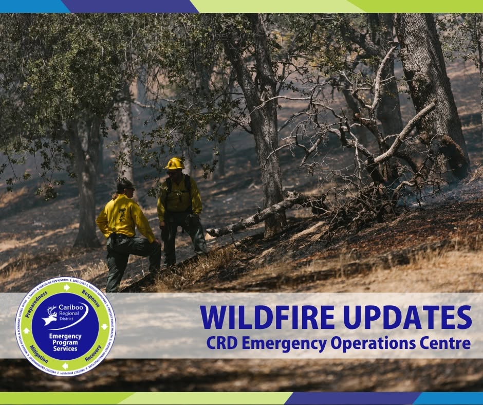 sforseth000's tweet photo. #CaribooRD #EOC #EmergencyOperationsCentre #EOCUpdate
August 31, 2026
7:50pm
From the Cariboo Regional District Emergency Operations Centre:
A number of Evacuation ALERTS/ORDERS have changed, based upon advice from the BC Wildfire Service....
The full list of active Evacuation ALERTS/ORDERS and RESCIND of Evacuation Alerts/Orders can be accessed on the Cariboo Regional District's Emergency Operations Centre website at https://t.co/v1l6R5gofF