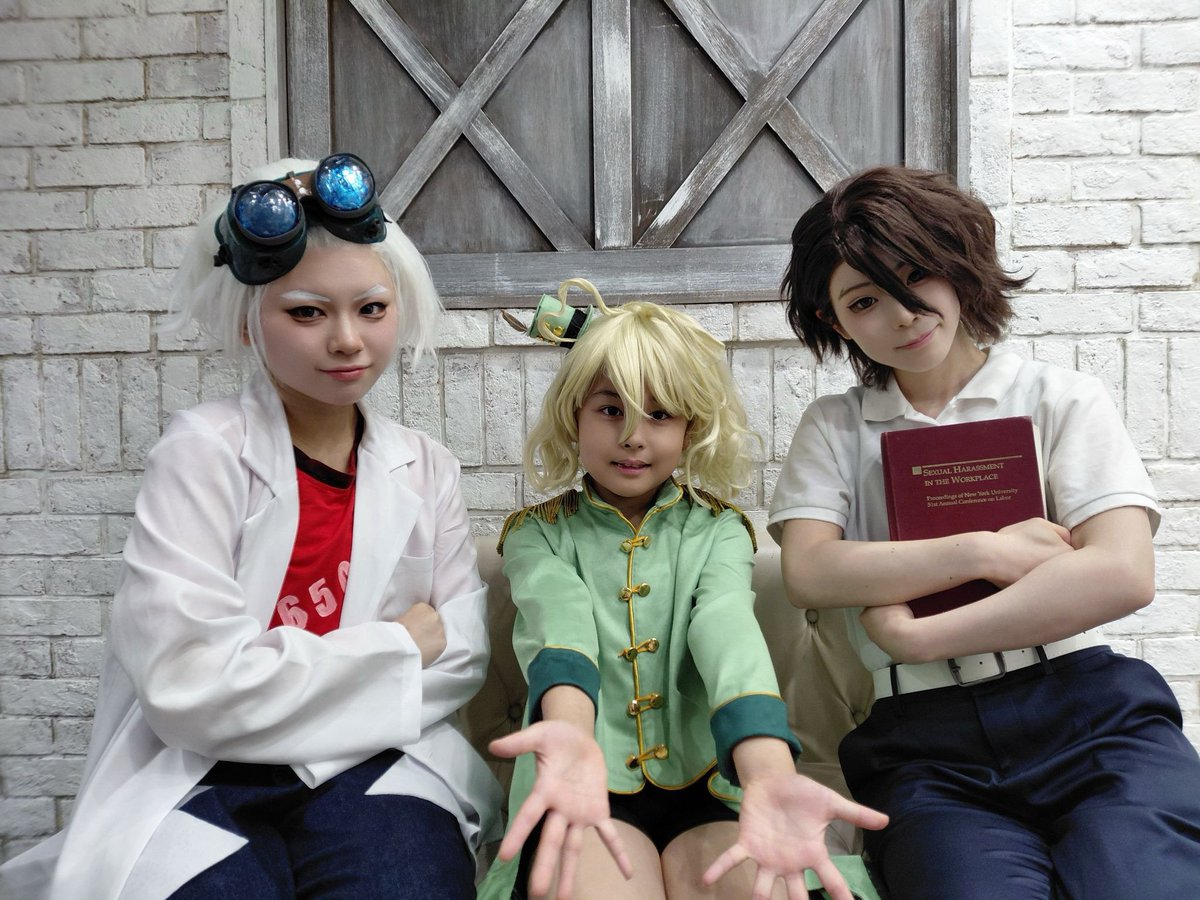 hyo_ego's tweet photo. cosplay
Dr.STONE

Dr.XENO もずく様
@m0zuku_kaisou

SAI ぱお様
@paopao23450

スイカ もね

2026/08/29
#コセット池袋オフ会
#ストーンワールドオフ

. https://t.co/gm4HlS1Dc5