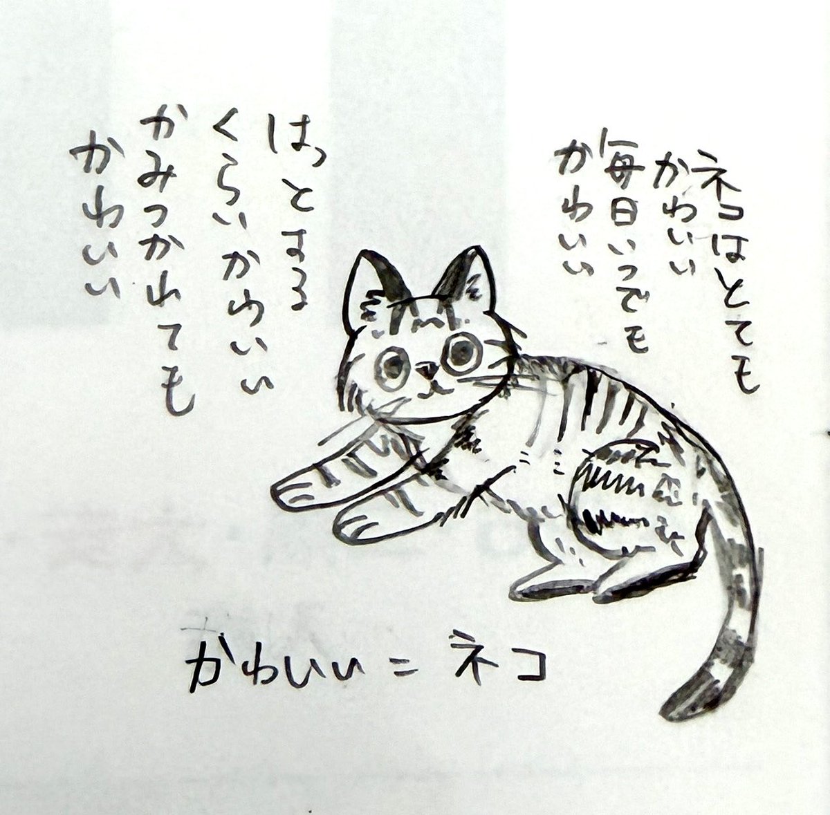 FSOULcom's tweet photo. 猫がかわいい詩
かわいい＝ネコ https://t.co/gW7N04Vdcm