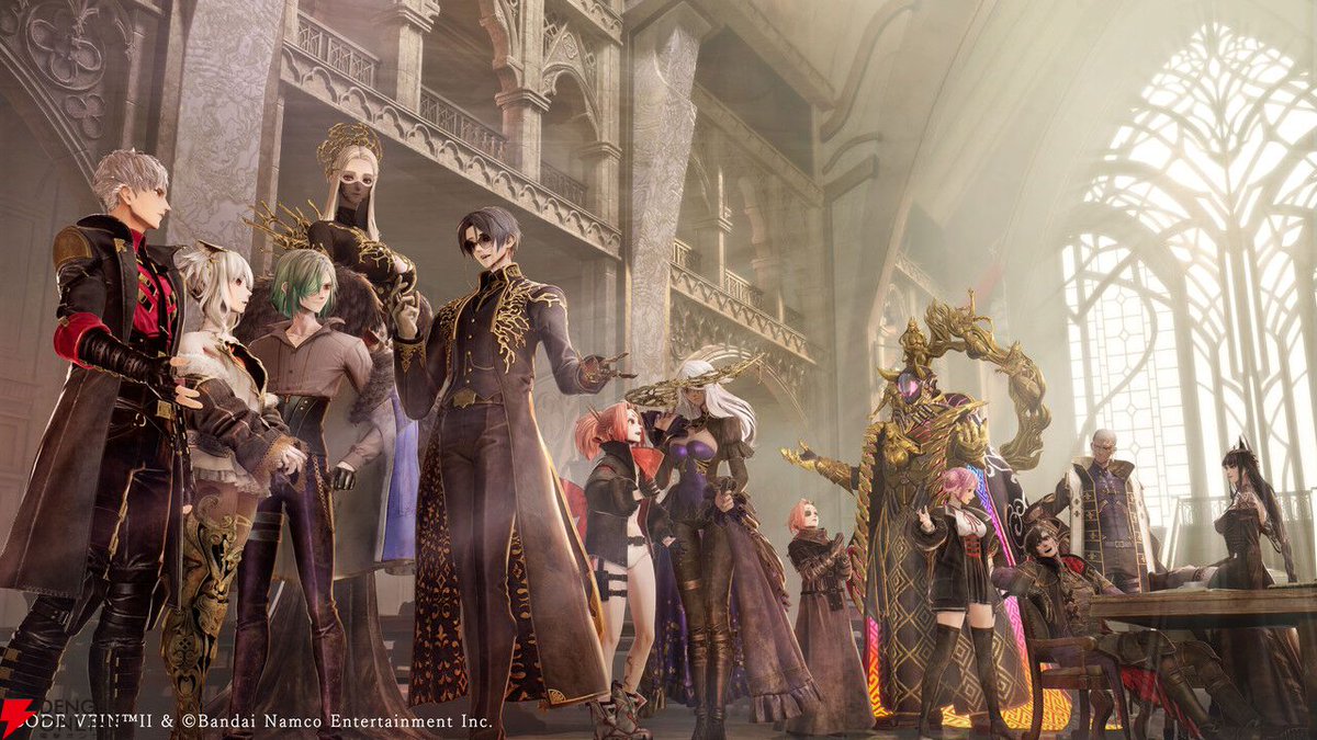 dengekionline's tweet photo. 『コードヴェイン2』最新情報📝
https://t.co/nYrHxxSuFT

✅DLC「Mask of Idris」新規カット公開
✅無料アプデVer.2.0コンテンツ発表
✅クリア後追加エピソード「融和の時代」✨
✅前作風のキャラシェーダー実装
✅ジュークボックスが復活！
✅ストーリー重視モードも追加 https://t.co/aAM5gSn6z6