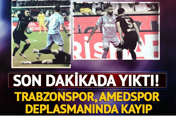 JulieNBCNews's tweet photo. (Özet) Amed Sportif Faaliyetler - Trabzonspor Maçı Özeti ve Tüm Önemli Anları
Trabzonspor, Amedspor deplasmanında 2-1 mağlup oldu. Ev sahibi ekip, son dakikalarda Gift Orban’ın golüyle galibiyete uzandı. https://t.co/JpJECFWy51