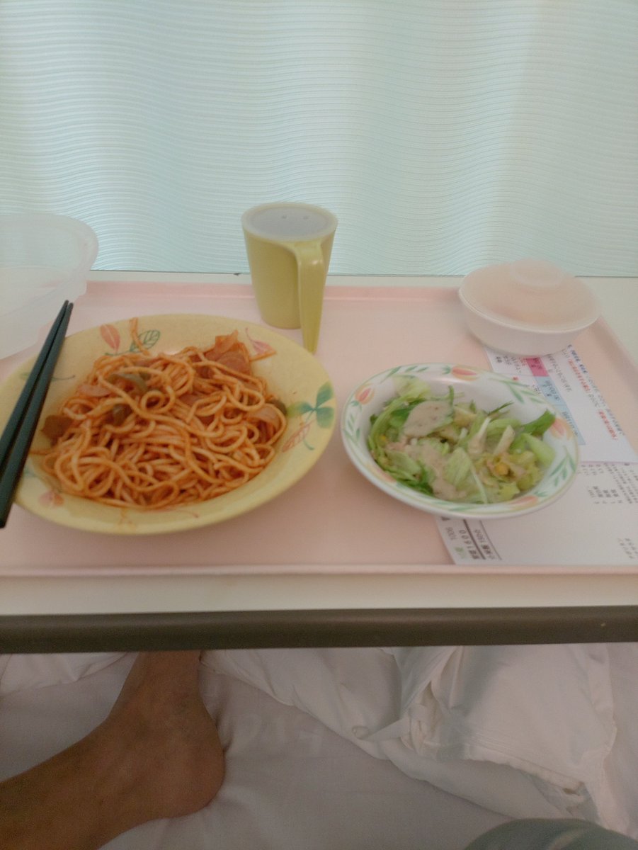 Gunji1ukuru's tweet photo. 昼のナポリタン https://t.co/A5c9GX01O3