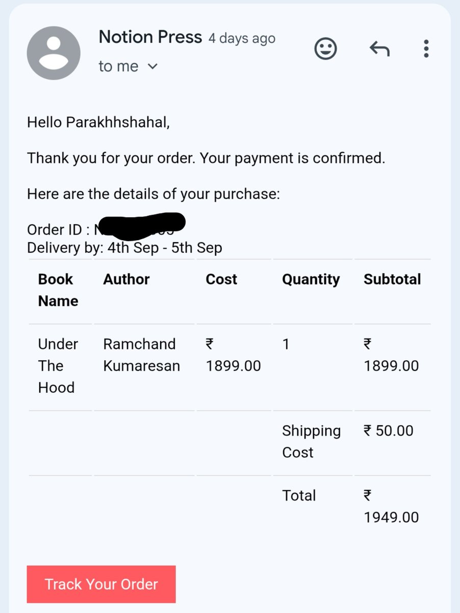 ParakhShahal's tweet photo. Desperately waiting for @Mechramc book to arrive. I will be posting my learnings as I move through the book. https://t.co/aPLJoDN8WX